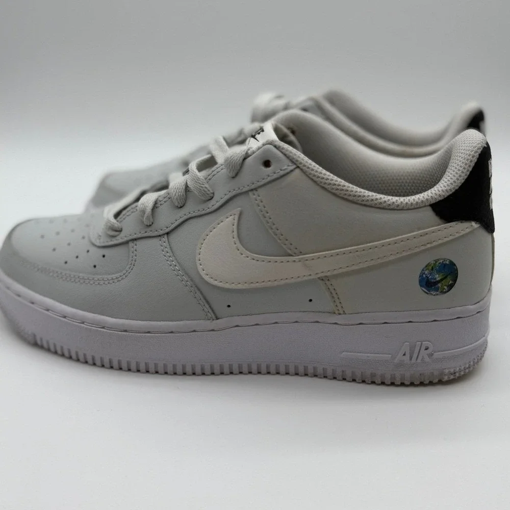 Nike Air Force Low LV8 GS Have A Nike Day Grey‎ Black Kid's Size 6.5Y 0068
